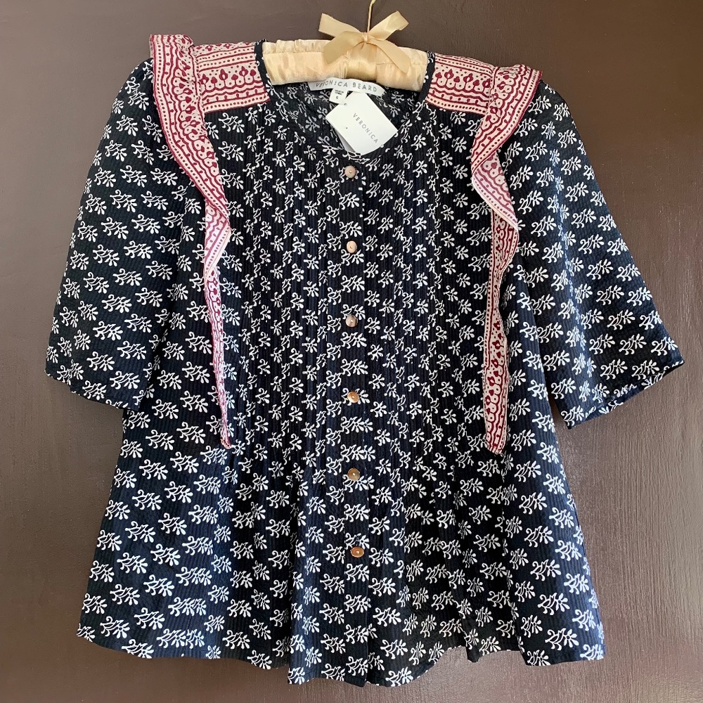 Veronica Beard Flutter Top